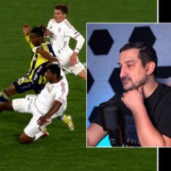 Derbideki penaltı kararını Serhat Akın Tİ'ye aldı, taraftar &ccedil;ıldırdı...