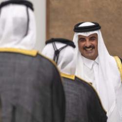 Katar Emiri Şeyh Temim ile İspanya Başbakanı Sanchez telefonda g&ouml;r&uuml;şt&uuml;