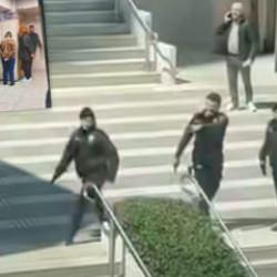 Levent'teki &ccedil;atışmada polisle alay edenlere servis&ccedil;ilerden insanlık dersi