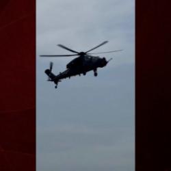 T&uuml;rk savunma sanayisinin gururu ATAK  helikopteri Nijerya semalarında g&ouml;r&uuml;nt&uuml;lendi