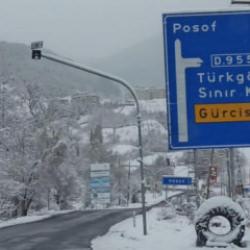 Yoğun kar: Ilgar Ge&ccedil;idi ulaşıma kapandı
