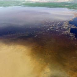 Akşehir G&ouml;l&uuml; 8 yıl aradan sonra su tutmaya başladı