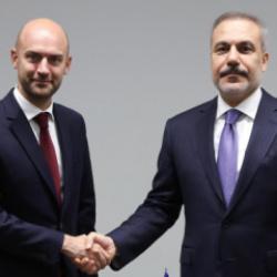 Bakan Fidan, Fransız mevkidaşı Barrot ile g&ouml;r&uuml;şt&uuml;