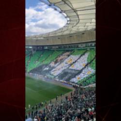 Bursaspor'dan g&ouml;vde g&ouml;sterisi! 2. Lig'de 40 bin kartonluk şampiyonluk koreografisi!