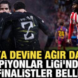 D&uuml;nya devine ağır darbe! UEFA Şampiyonlar Ligi'nde ilk yarı finalistler belli oldu