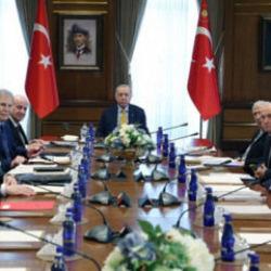 Erdoğan, Y&uuml;ksek İstişare Kurulu Toplantısı'na başkanlık etti
