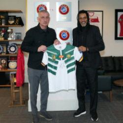 Galatsaray ve Trabzonspor'un eski yıldızından TFF'ye ziyaret