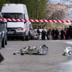 Kiev&rsquo;de dehşet anları: Rehine krizi kanlı bitti