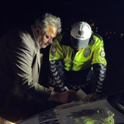 Kayseri'de 'dur' ihtarına uymayan s&uuml;r&uuml;c&uuml;ye 515 bin TL ceza! İsteği pes dedirtti 