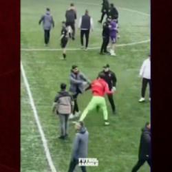 TFF 3. Ligde k&uuml;me d&uuml;şme acısı sahaya tekme tokat olarak yansıdı! &Ccedil;ayelinde Olaylı Gece