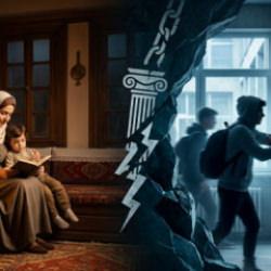 Toplumsal yozlaşmaya karşı &ccedil;&ouml;z&uuml;m: Anneler eve d&ouml;nmeli