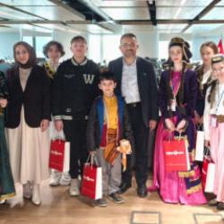 Barış Ekmeği Festivali &ccedil;ocukları Haber7&rsquo;de: D&uuml;nya&rsquo;da barış hakim olsun