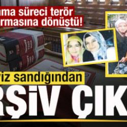 &Ccedil;eyiz sandığından arşiv &ccedil;ıktı! Boşanma s&uuml;reci ter&ouml;r soruşturmasına d&ouml;n&uuml;şt&uuml;!