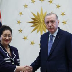 Cumhurbaşkanı Erdoğan, Cindy Kiro'yu kabul etti