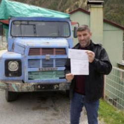 G&uuml;m&uuml;şhane'den &ccedil;ıkartmadığı aracına FSM'den ceza geldi1