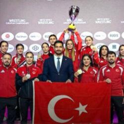 Kadın G&uuml;reş Milli Takımı, Avrupa ikincisi