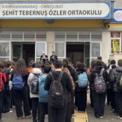 Kahramanmaraş'ta okul saldırısında hayatını kaybeden &ouml;ğretmen ile &ouml;ğrenciler anıldı