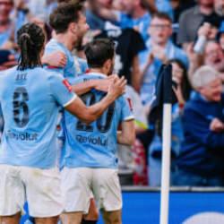 Manchester City s&uuml;rprize izin vermedi! Finale y&uuml;kseldi