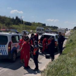 Bursa'da otoyolda &ldquo;&ccedil;ocuk&rdquo; alarmı: Ekipler seferber oldu