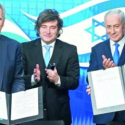 İmzalar atıldı! Arjantin'den tepki &ccedil;eken Filistin kararları