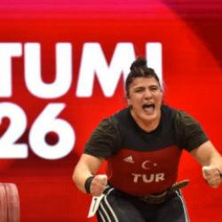 Milli halterciden Avrupa'da madalya