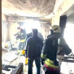 Samsun&rsquo;da korkutan yangın! Ev kullanılamaz hale geldi, 1 ağır yaralı!