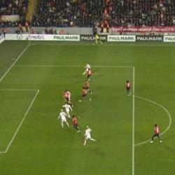 TFF tartışmalı pozisyonun VAR kayıtlarını a&ccedil;ıkladı! 'Coğrafi olarak ofsayt'