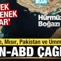 T&uuml;rkiye, Mısır, Pakistan ve Umman'dan İran-ABD savaşı &ccedil;ağrısı: Tek se&ccedil;enek var