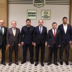 Avrupa şampiyonu Rıza Kayaalp'tan Başkan Altay&rsquo;a ziyaret