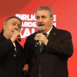 BBP Genel Başkanı Destici: T&uuml;rk bayrağından mı rahatsız oldunuz?