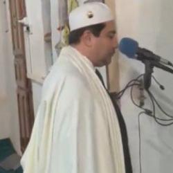 Cezayir B&uuml;y&uuml;kel&ccedil;isi M&uuml;cahit K&uuml;&ccedil;&uuml;kyılmaz ikindi ezanı okudu