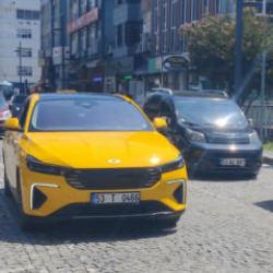 &Ccedil;ocukların favorisi oldu: Rize'nin ilk Togg T10F taksisi hizmette 