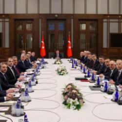 Cumhurbaşkanı Yardımcısı Yılmaz başkanlığında EKK toplandı