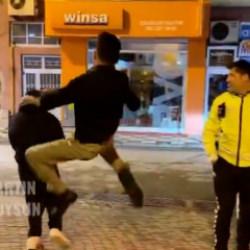 Ehliyetsiz yakalandı: Cezayı karate yaparak kutladı