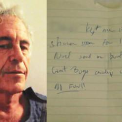 Epstein'in intihar notu ortaya &ccedil;ıktı! Mahkeme d&uuml;nyadan saklamış