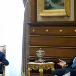 Erdoğan ve Bah&ccedil;eli'nin g&ouml;r&uuml;şmesi sona erdi!