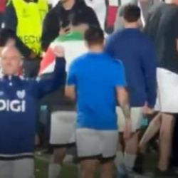 Finale bir adım kaldı! Avrupa'da tarih yazan takım zaferi Filistin bayrağıyla kutladı