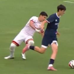 Herkes babasına benzetti! Efsane futbolcunun oğlundan muhteşem gol