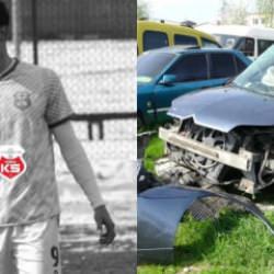 Feci kazada gen&ccedil; futbolcu hayatını kaybetti