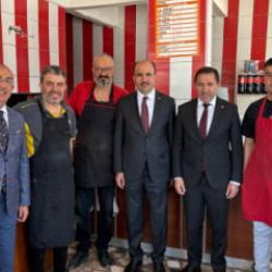 Konya'da belediye başkanlarından esnaf ziyareti!