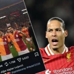 Leroy Sane'nin derbi paylaşımı g&uuml;ndem oldu! Van Dijk, G.Saraylıları heyecanlandırdı