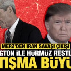 Merz&rsquo;den İran savaşı &ccedil;ıkışı: Washington ile H&uuml;rm&uuml;z restleşmesi... Tartışma b&uuml;y&uuml;d&uuml;!