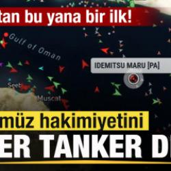 Savaştan bu yana bir ilk! H&uuml;rm&uuml;z hakimiyetini s&uuml;per tanker  deldi! 