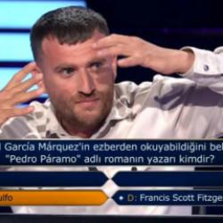 Sorunun cevabını bilmiyordu: "Valla sallayacağım" dedi ve tutturdu!