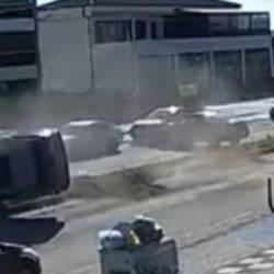 Tekirdağ'da feci kaza: SUV ara&ccedil; 25 metre takla attı