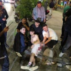 Antalya'da derbi kutlaması kana bulandı: Bir taraftar bı&ccedil;aklandı