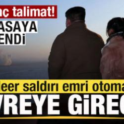 Anayasaya eklendi! &Ouml;ld&uuml;r&uuml;l&uuml;rse n&uuml;kleer saldırı otomatik devreye girecek