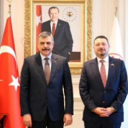 Bakan &Ccedil;ift&ccedil;i, Suudi Arabistan'ın Ankara b&uuml;y&uuml;kel&ccedil;isini kabul etti