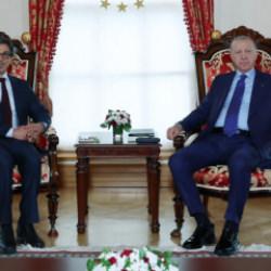 Başkan Erdoğan, Şeyh Mansur'u kabul etti