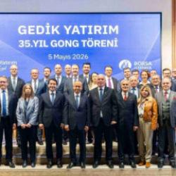 Borsa İstanbul'da gong Gedik Yatırım'ın 35'inci yılı onuruna &ccedil;aldı